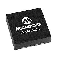Microchip Technology PIC16F18023T-I/MG ມາຄຣອຄຄອນໂຕເລີເລີ 3.5KB Flash, 128EE, 256B RAM, 10b ADC, PWM, CCP, HLT, WDT, PPS, EUSART, SPI/I2C