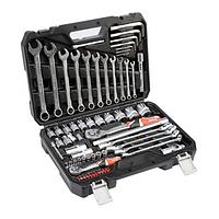 YATO YT-38781 1/4" &amp; 1/2" ເຄື່ອງມືສ້ອມແປງຊຸດ 77 ສ່ວນ