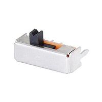 Same Sky (formerly CUI Devices) SLW-1277545-2A-RA-S-D ສະລາຍສະວິດ 12.7 x 7.5 x 4.5 mm, 2 mm ຕົວກະທົບສະລາຍສູງຂຶ້ນ, ມຸມຂວາ, ຜ່ານຮູ