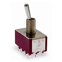 E-Switch 1004P3T8B13M1QEH ສະຫນັບສະຫນູນ Toggle 4PDT MINI SWTCH ON OFF ON 5A 120V