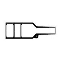 Raychem - TE Connectivity 202K132-100-01/86-0 ຢຸດຮອບສາຍສະເລີຍຄວາມຮຸນແຮງ Heat Shrink Cable Boots & End Caps HS-BOOT