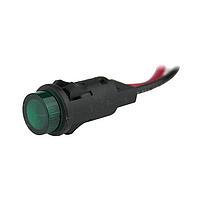 VCC P81W-G28H-CG ອິນດິເຄດເຕີ 0.5in HI-HAT 28VDC ສາຍສີຂຽວ