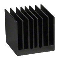 Advanced Thermal Solutions ATS-54270D-C1-R0 ອຸປະກອນລະບາບຄວາມຮ້ອນ BGA, ແບບຫົວສີ່ມຸມ, ກັບກັນດ້ານຄວາມຮ້ອນ 2 ດ້ານ, ສີດຳ, 27x27x9.5mm