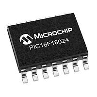 Microchip Technology PIC16F18024-I/SL ມາຄຣອຄຄອນໂຕເລີເລີ 7KB Flash, 128EE, 512B RAM, 10b ADC, PWM, CCP, HLT, WDT, PPS, EUSART, SPI/I2C