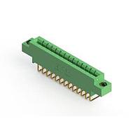 EDAC 333-013-558-608 ຕິດຕໍ່ຂອງກາດຂອງບັດມາດຕະຖານ Card Edge Connector