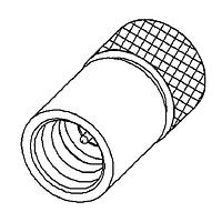 Radiall R404N61000 RF Terminators ການສິ້ນສຸດ: SMP M 18 GHZ 1W