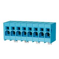 Same Sky (formerly CUI Devices) TBL008-1000-08BE ບລັອກຂໍ້ຕໍ່ຄົງທີ່ ບລັອກຂໍ້ຕໍ່, ບໍ່ມີການສອດດວງສອດ, 10.0, ຢູ່ພາຍໃນແນວຮອງ, 8, ສີຟ້າ