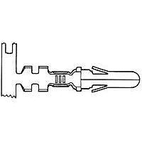 AMP Connectors - TE Connectivity 61627-1 (CUT STRIP) ຕິດຕໍ່ PIN CONTACT .140 ຕັດສະຕຣິບ 100 ຊິ້ນ