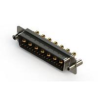 EDAC 627-24W7624-3N4 ຕົວເຊື່ອມຕໍ່ Mixed Contact D-Sub Connectors Vertical Combo Dsub
