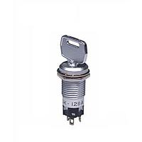 NKK Switches SK12BAW01 ສະຫນັບສະຫນູນ Keylock SPDT ON-NONE-ON