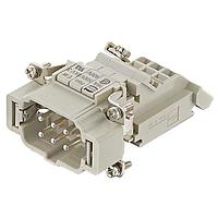 HARTING 09330064625 ອິນເຊີດ MALE INSERT 6 POLES+PE