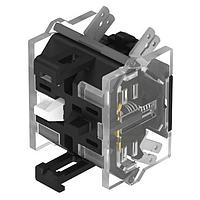 EAO 704.915.1 ອົງປະກອບສະຫວັນສະຫວັນຊ້າ T 1NO PT6,3 ທອງຄ້າງ