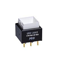 NKK Switches UB226SKG036F ປຸ່ມກົດສະແກນ LOW PROFILE PSHBTTN ILLMNTD/PC AND SLDR