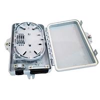 Bud Industries FBR-11605 ກະຕ່າການຈັດຈໍາໜ່າຍ Fiber-Optic Distribution Box, 4-Core (7.3 X 4.6 X 1.6 In)