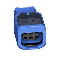 DEUTSCH - TE Connectivity D369-P66-NP3 ຕົວເຊື່ອມ 369 6 WAY PLUG 20/22 CONTACTS, PIN
