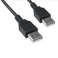 Qualtek Electronics 3021060-02M USB 2.0 USB 2.0 M TO M STRAT 2M ສາຍສີດຳ