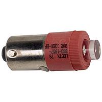 SCHNEIDER DL1CJUS1204 ໂຈມ LED, ຖານ BA9s 120Vac/dc, ແດງ