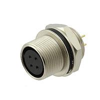Adam Tech SD-PNL04-FFTRH-PX0-000 ປະຕູຕ່າງໆ CONN RCPT FMALE 4POS ທອງ ບົດບາດ