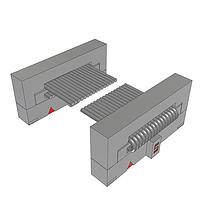 Samtec FFSD-08-D-08.00-01-N-SR ປະຕູສ່ອງ IDC ສາຍສະເພາະ .050" Low Profile Tiger Eye(TM) ການປະກອບສາຍສະເພາະ IDC Ribbon