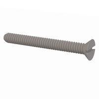 Essentra Components 020632A125 ສະກຣູຫຼັກສະກອນຊອດ 82 Slotted CSK Screw, #6-32 Thread, 1 1/4 Lg