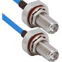Amphenol SV Microwave FBSMA-085-FBSMA-060 ສາຍສະບັບ RF SMA BKHD F SMA BKHD F 6" ສາຍ