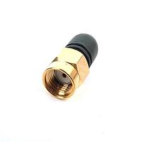 Siretta DELTA19/X/SMAM/RP/S/35 ອານເຕນນອກບ້ານ HIGH GAIN 8.5 DBI 2.4 GHZ 19MM STUBBY WI-FI BLUETOOTH ANTENNA REVERSE POLARITY SMA MALE CONNECTOR
