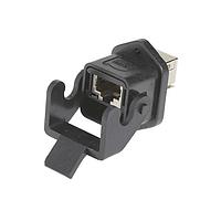 HARTING 09452251560 ອຸດສາຫະກຳ PLSTC,HAN3A,RJ45CAT6 PANEL FEED THROUGH