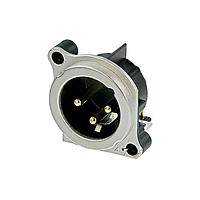 NEUTRIK NC3MBH ປຸ່ມຮັບ 3C MALE PCB recptacle