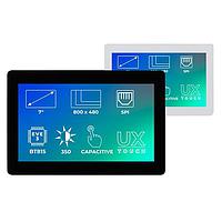 Riverdi SM-RVT70UQBNWC01 ຈໍ TFT LCD 7.0", EVE3, uxtouch, BLK CG, 0.5mm DST