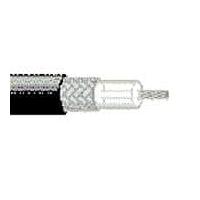 Belden 8262 010500 ເສັ້ນສາຍ Coaxial 20AWG 1C SHIELD 500ft SPOOL ສີດຳ