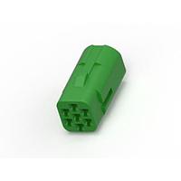 AMP Connectors - TE Connectivity 2822343-1 ຮູງມິນິ MLC PLUG HSG ASSY 7P