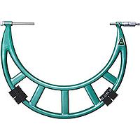 INSIZE 3206-1000 MICROMETER ພາຍນອກທີ່ມີຄໍ ANVIL ຂະຫຍາຍ (900-1000mm/0.01mm)