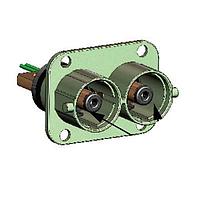 Amphenol Technical Products PL082X-301-20M6-2 ຮອບຮອງ POWERLOK 10MM G2 2POS RCPT M6 STUD X KEYING ມີ HVIL