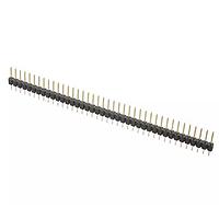 3M Electronic Solutions Division 2302-6111TG ພິນສະຕຣິບເຮດເດີ 2P STRT 1 ROW ທາງທອງ