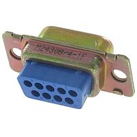Raychem - TE Connectivity M24308/4-259F ຕົວເຊື່ອມ D-SUB 9 ຕຳແໜ່ງ