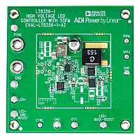 Analog Devices EVAL-LT8356-1-AZ ບອດປະເມີນ Eval Bd ສໍາລັບ LT8356-1, 36V, 1A LED Driver