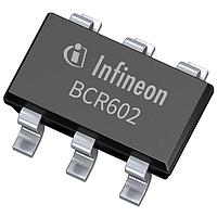 Infineon BCR602XTSA1 ຕົວຄວບຄຸມ LED ແບບເສັ້ນສົດ LED DRIVER
