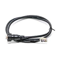 Amphenol LTW RCP5SM-SPG06M-SL7B01 Cat 5e RJ, ຂະໜາດກາງ, ເຄື່ອງພລາສຕິກ, 1.5A, Cat 5e, ຕົວຕໍ່ຕົວຕົວ, ການດຶງດວງສອງຂ້າງ, ຍາວ 1000mm, IP67