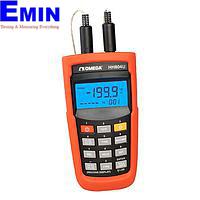OMEGA HH804U ເຄື່ອງວັດອຸນຫະພູມປ້ອນຂໍ້ມູນ RTD ຄວາມຖືກຕ້ອງສູງ (-200 to 800°C, USB port)
