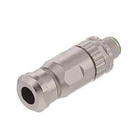 Amphenol CONEC 43-00161 ຕົວເຊື່ອມ MALE M12X1 FLD AXIAL ມີການເຊື່ອມຕໍ່ດ້ວຍກະແຈ