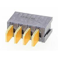 Molex 46437-9204 ຫົວກາງ PCB 4 ວົງຈອນພະລັງງານ DC ການກົດຕິດຕາມຫົວ