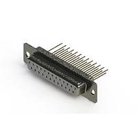 EDAC 628-M25-223-WN1 ຕົວເຊື່ອມ D-Sub - ຕົວເຊື່ອມ D-Sub ປະເພດຄວາມໜາແຮງມາດຕະຖານ ແບບຕັ້ງຕົວຢ່າງຕັດຈັດ
