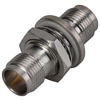 HUBER+SUHNER 34_TNC-50-0-1/133_NE ຕົວແປງ RF - ໃນຊຸດ TNC jack(f) ເປັນ TNC jack(f) ບັງເຮດ