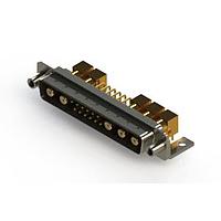 EDAC 629-17W5240-5TE ຕູ້ຕິດຕໍ່ D-Sub ປະສົມມຸມຂວາ ຕູ້ຕິດຕໍ່ພະລັງງານ Combo D-Sub