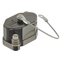 HARTING 09400035402 ຕົວເຊື່ອມພະລັງງານຫນັກ Han 3HPR ປົກຄຸມ toggle ສີດຳໂຄຣມ