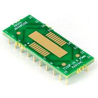 Chip Quik PA0194C ອາເດັບເຕີ TSSOP-20-Exp-Pad ເປັນ DIP-20 SMT Adapter (0.65 mm pitch) ຊຸດຂະຫນາດກະທັບ