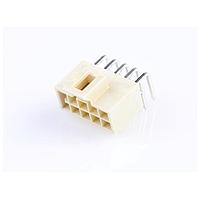 Molex 105314-2710 ຮອດເດີແລະຮ້ອງສາຍ NANOFIT HDR RA DLR 10CKT 15AU NAT
