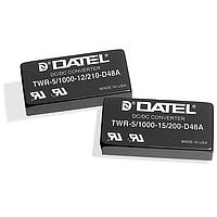 Murata Power Solutions TWR-5/1000-15/200-D24A-C ອິສເອລເທດ 11W 24-5/15V TRIPLE A DC/DC