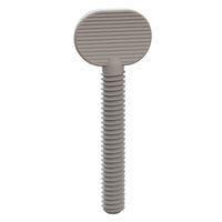 Essentra Components 092520150V ກຸມນິ້ວຫົວອອວານ, ກຸມນິ້ວຫົວອອວານ, ການດັບເກັບ 1/4-20, ຄວາມຍາວ 1 1/2