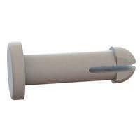 Essentra Components 27PIF0055 ຟາດເນີເຣີ Push-In Push In, ຮູ .180, ຄວາມຫນາແຜ່ນ .555